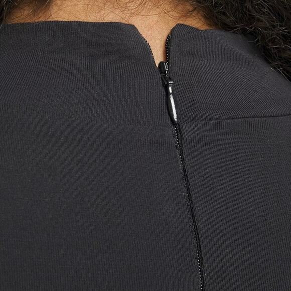 Reebok Women’s Wardrobe Essentials Mock Neck Bodysuit Black Size M - Picture 3 of 4